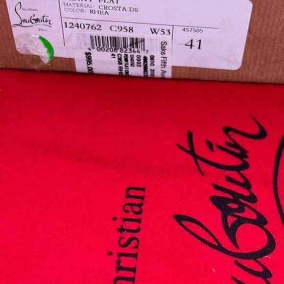 Men's Christian Louboutin penny loafers , Brown Rhea Suede . Size 41 - Picture 5 of 9